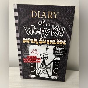 ‼️3 for $30 - NWOT  Diary of a Wimpy Kid “Diper Overlode” hard cover Book